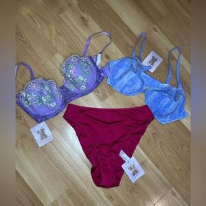 NWT Savage X Fenty Under Garments Bundle Sz 38C